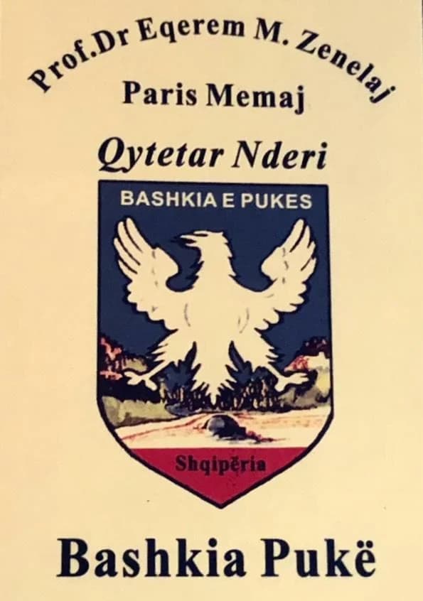 Honorary citizen – Bashkia Pukë